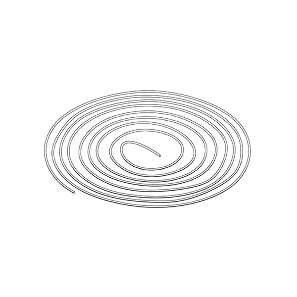 Steel wire Ø 3, PVC coated